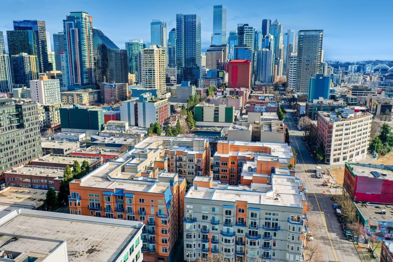 Modern Downtown Top Floor Penthouse With Bay Views Seattle Eksteriør bilde